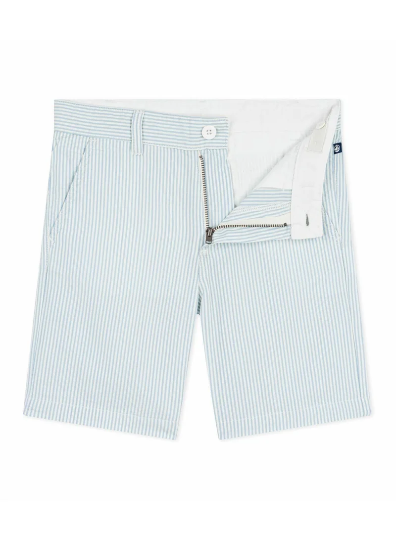 بيتي باتو Children's stripy cotton Bermuda shorts